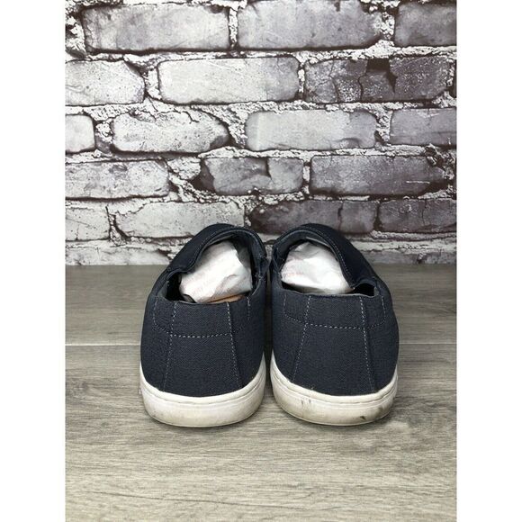 Cuater Tracer Navy Blue Canvas Fabric Slip On Casual Shoes Men’s Sz 13M US/47EU - Picture 4 of 16